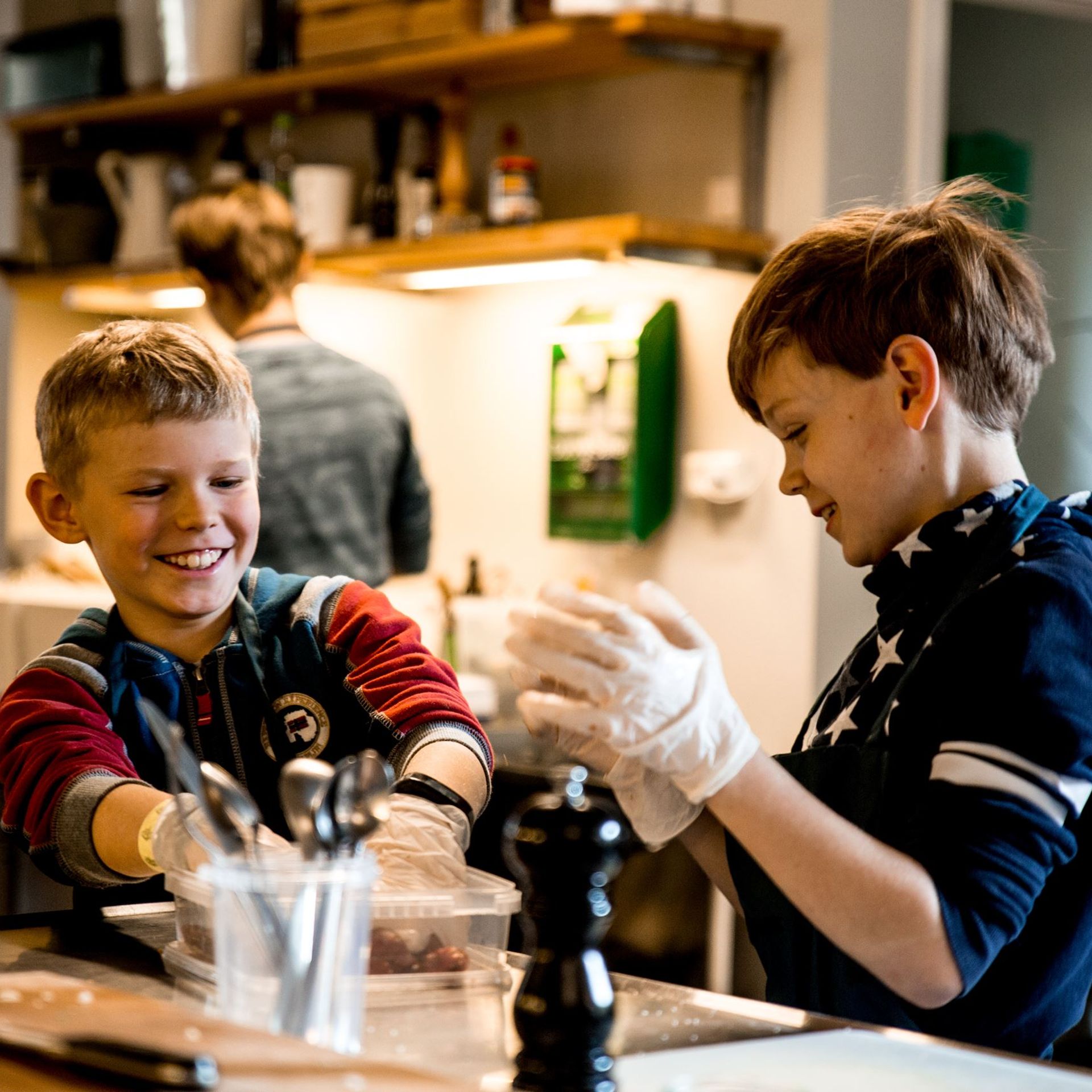 Børneøvelser fra Smag på fagene