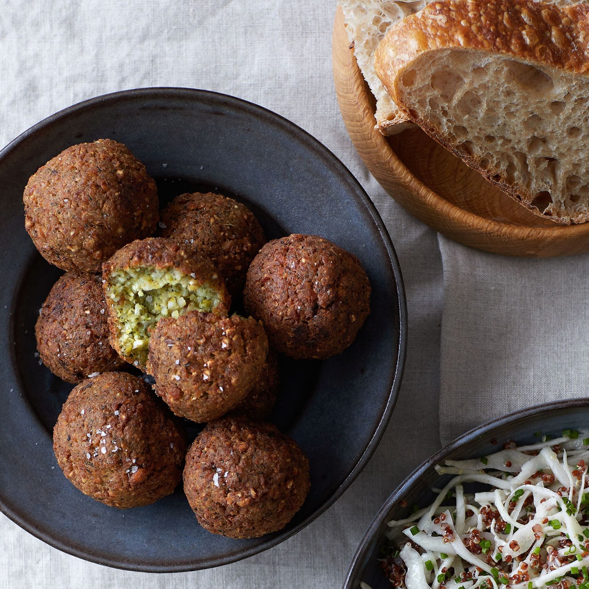 Easy falafel