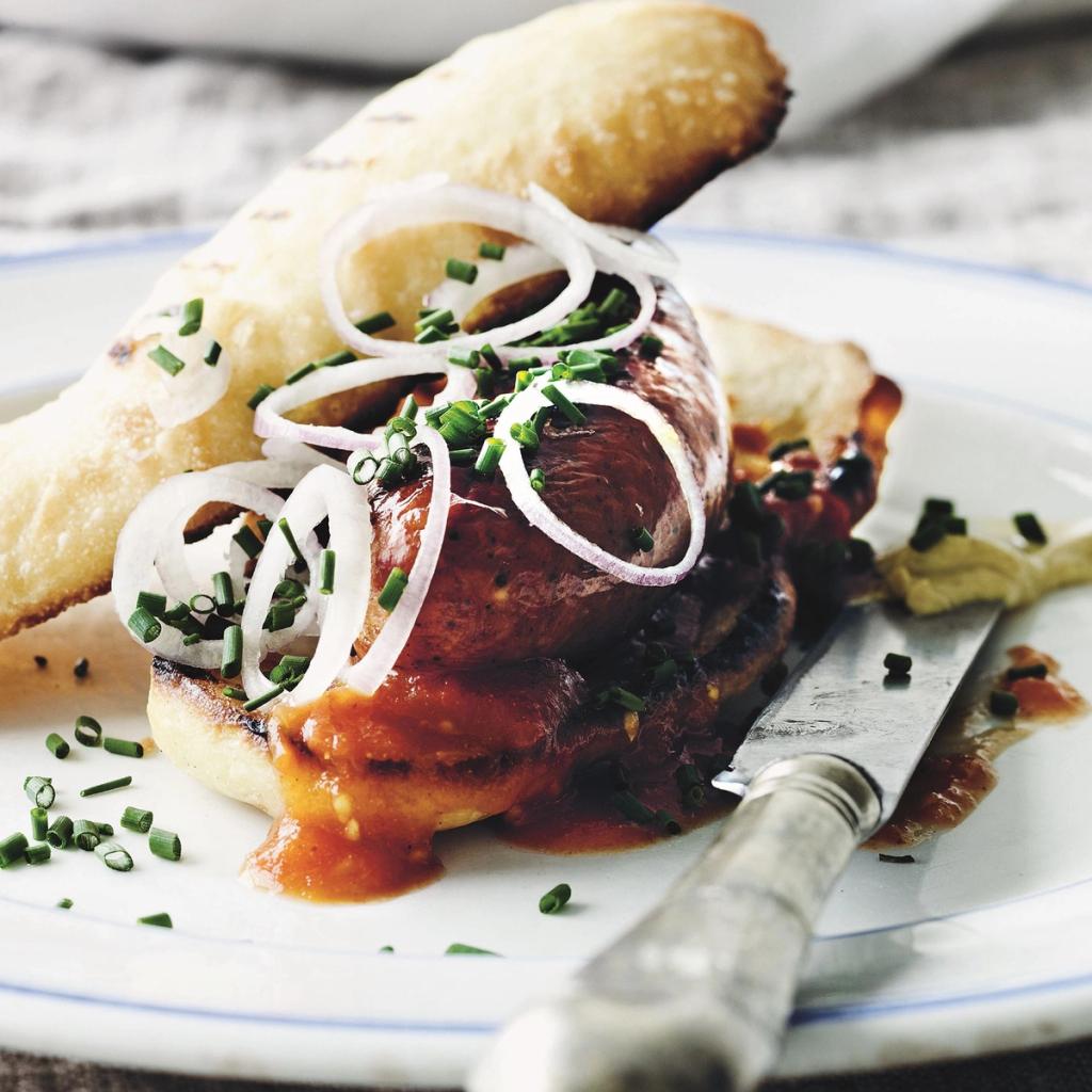 Hjemmelavede hotdogs