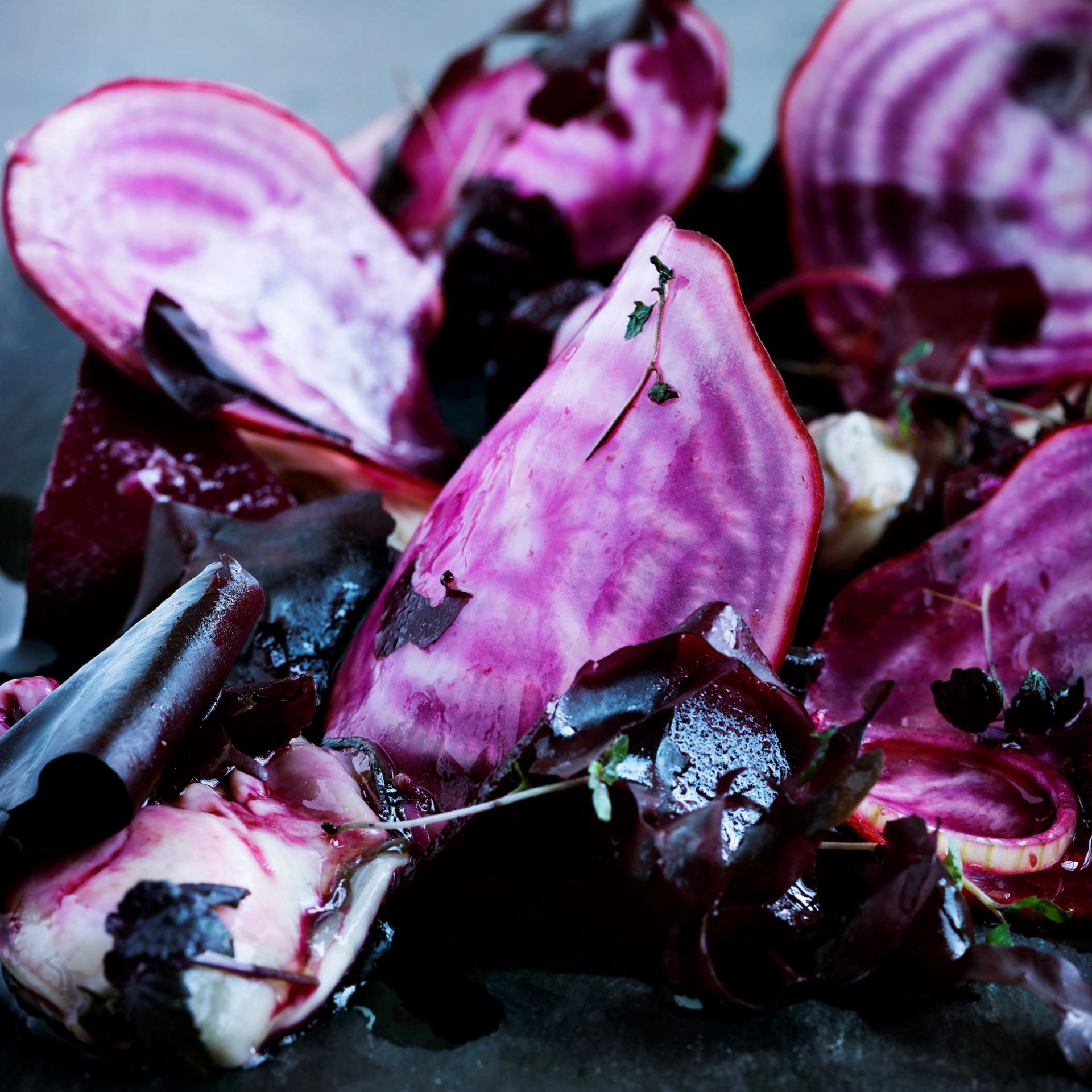 Saltbagte rødbeder