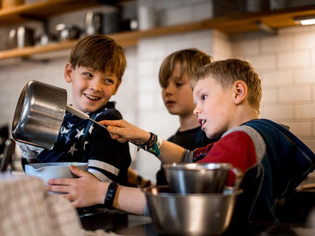 Opskrifthæfte til børn