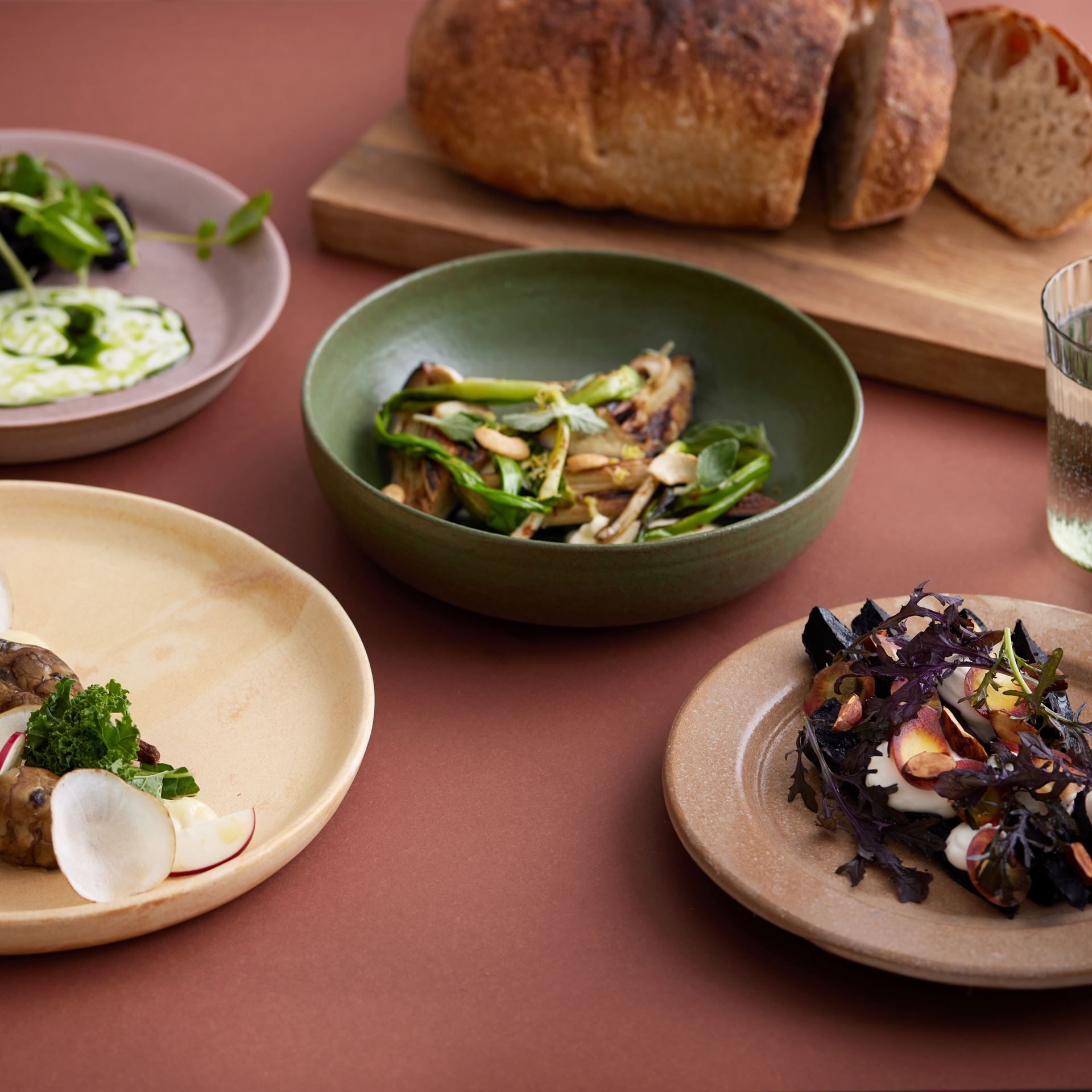 Glaskålstacos med butternutsquash