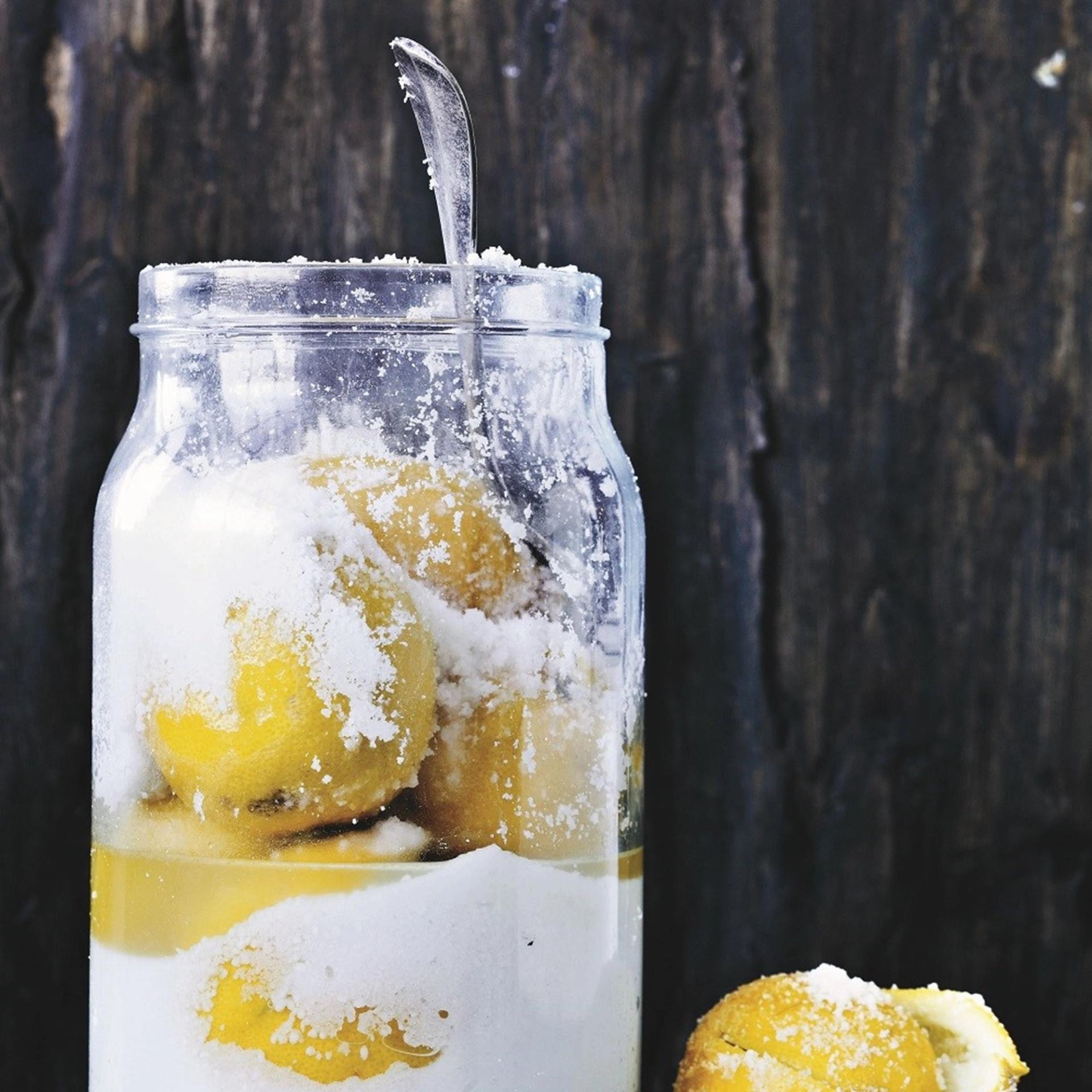 Saltsyltede citroner