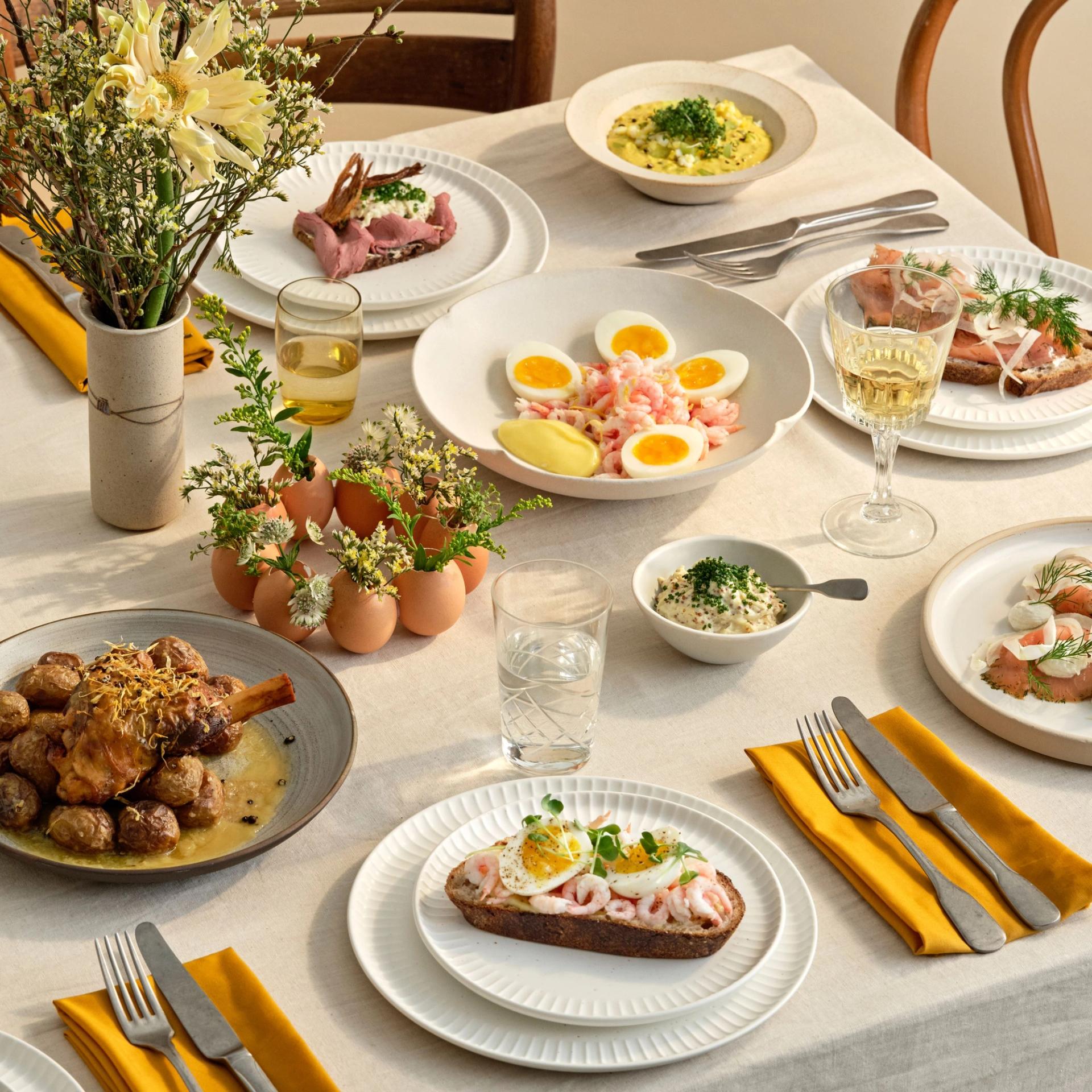 Tilvalg til påskemenuen