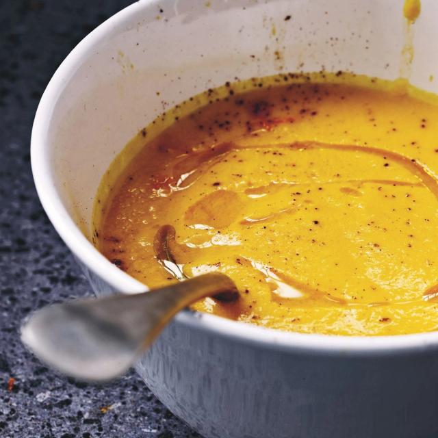 Gulerodssuppe med ingefær