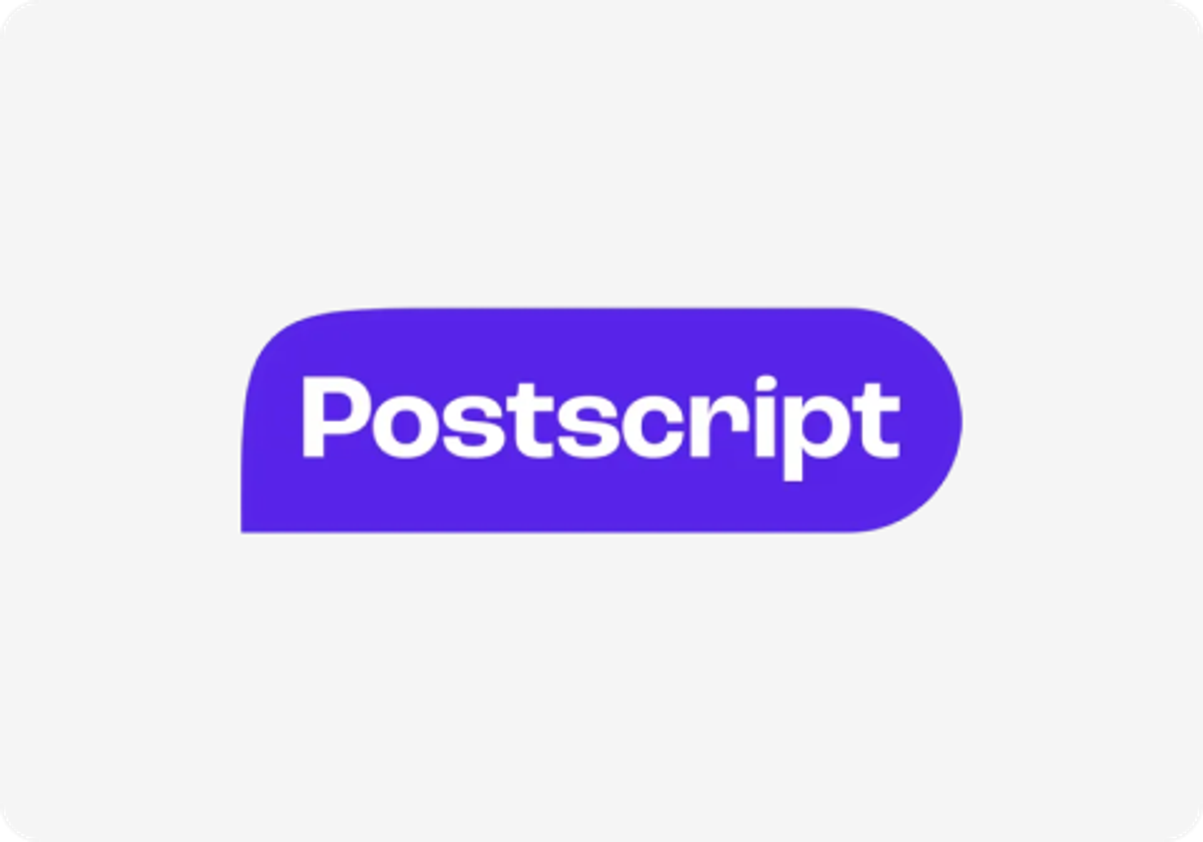 Postscript