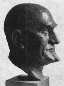 Bust of Lorenz Reinhard Spitzenpfeil by Hans Leitherer.