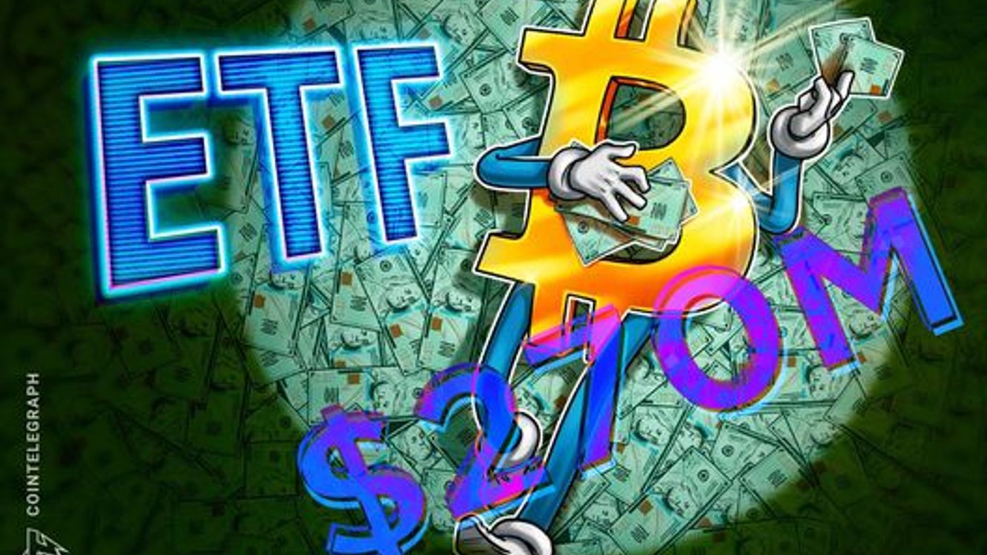 BlackRock Bitcoin ETF Masuk $269 Juta, Tertinggi dalam 5 Minggu