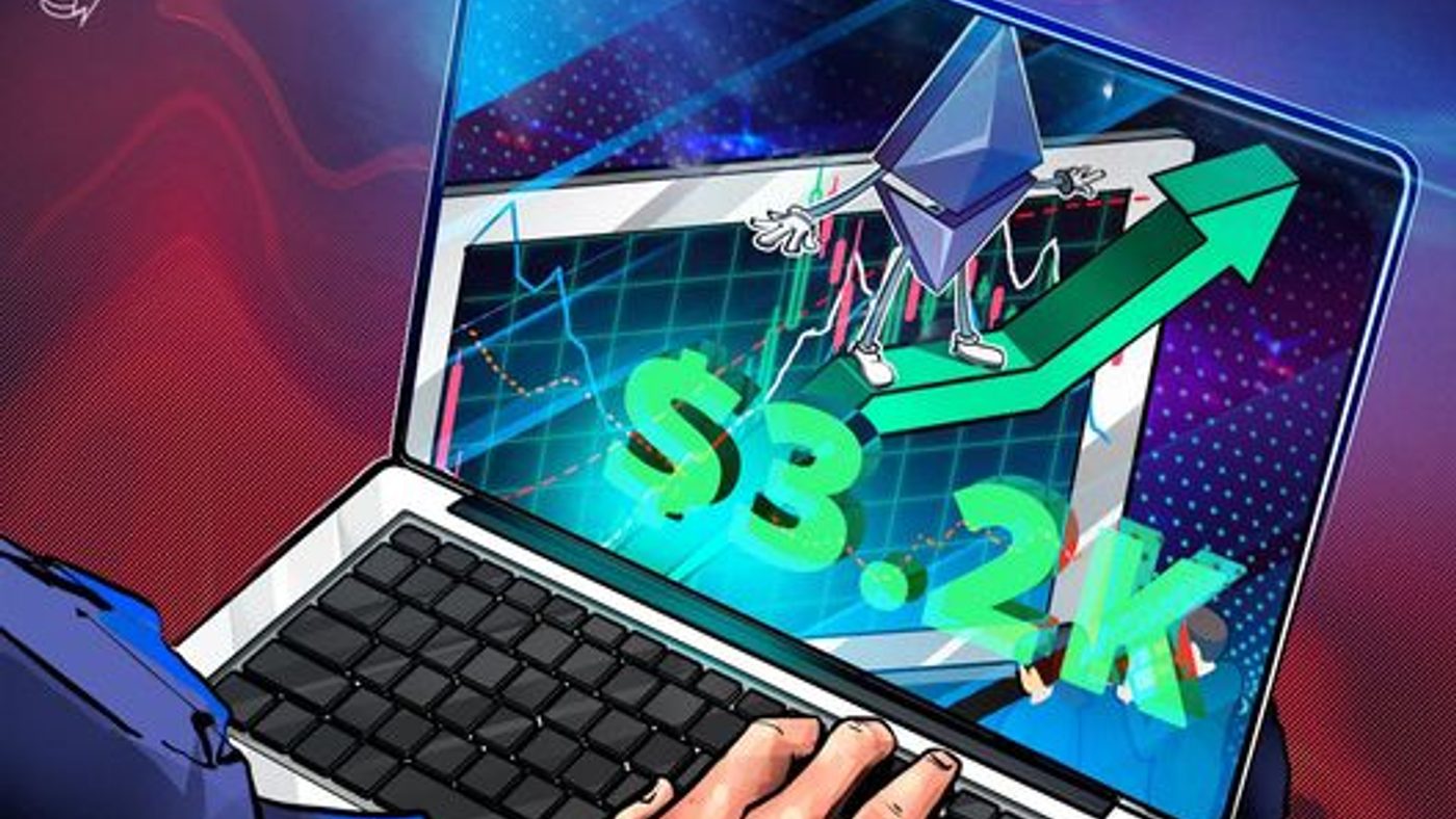 Whale Ethereum Taruh $90 Juta di Long Position, ETH Siap Tembus $3.200?