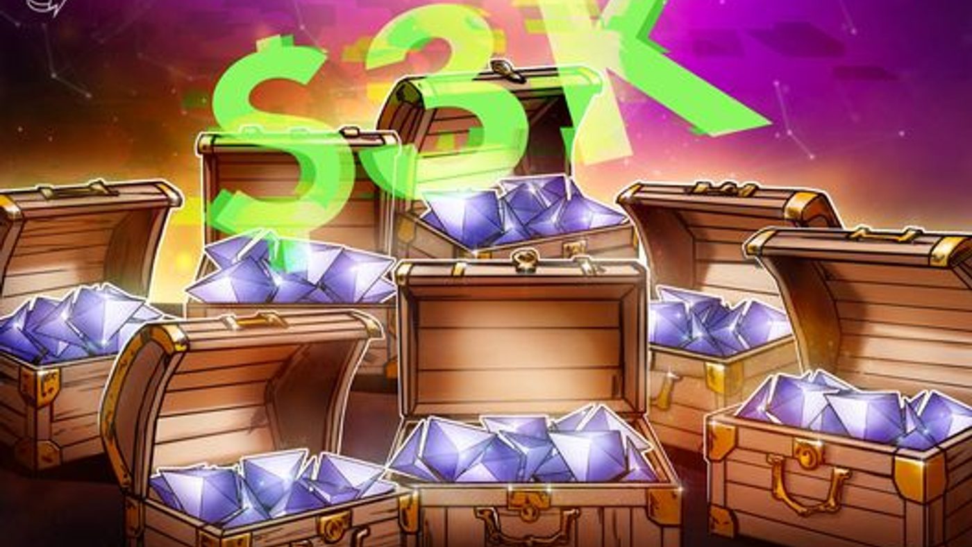 Dompet Akumulasi Ether Naik 33%: Apakah ETH Siap Tembus $3.000?