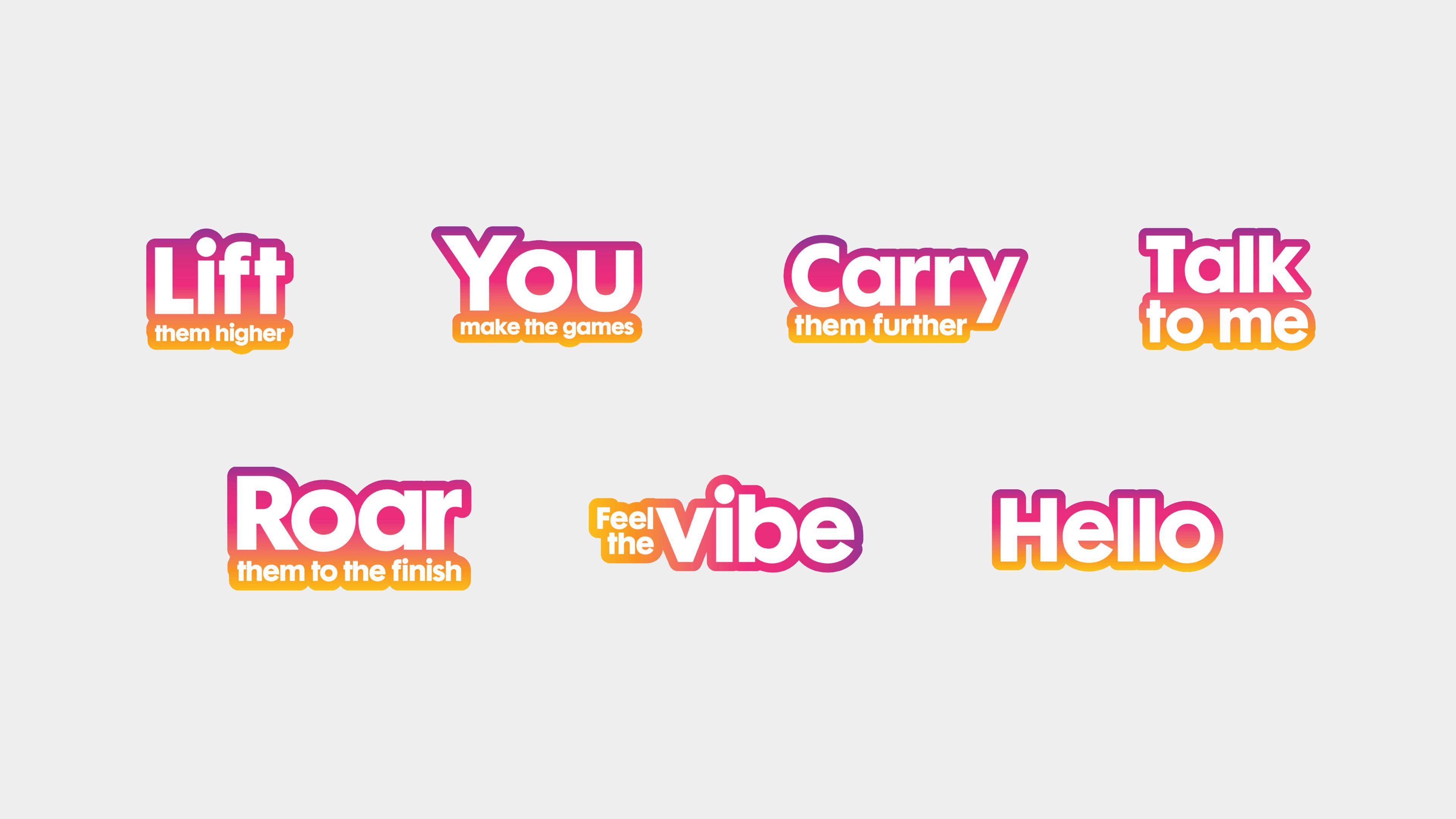 The Summer of World Athletics logos