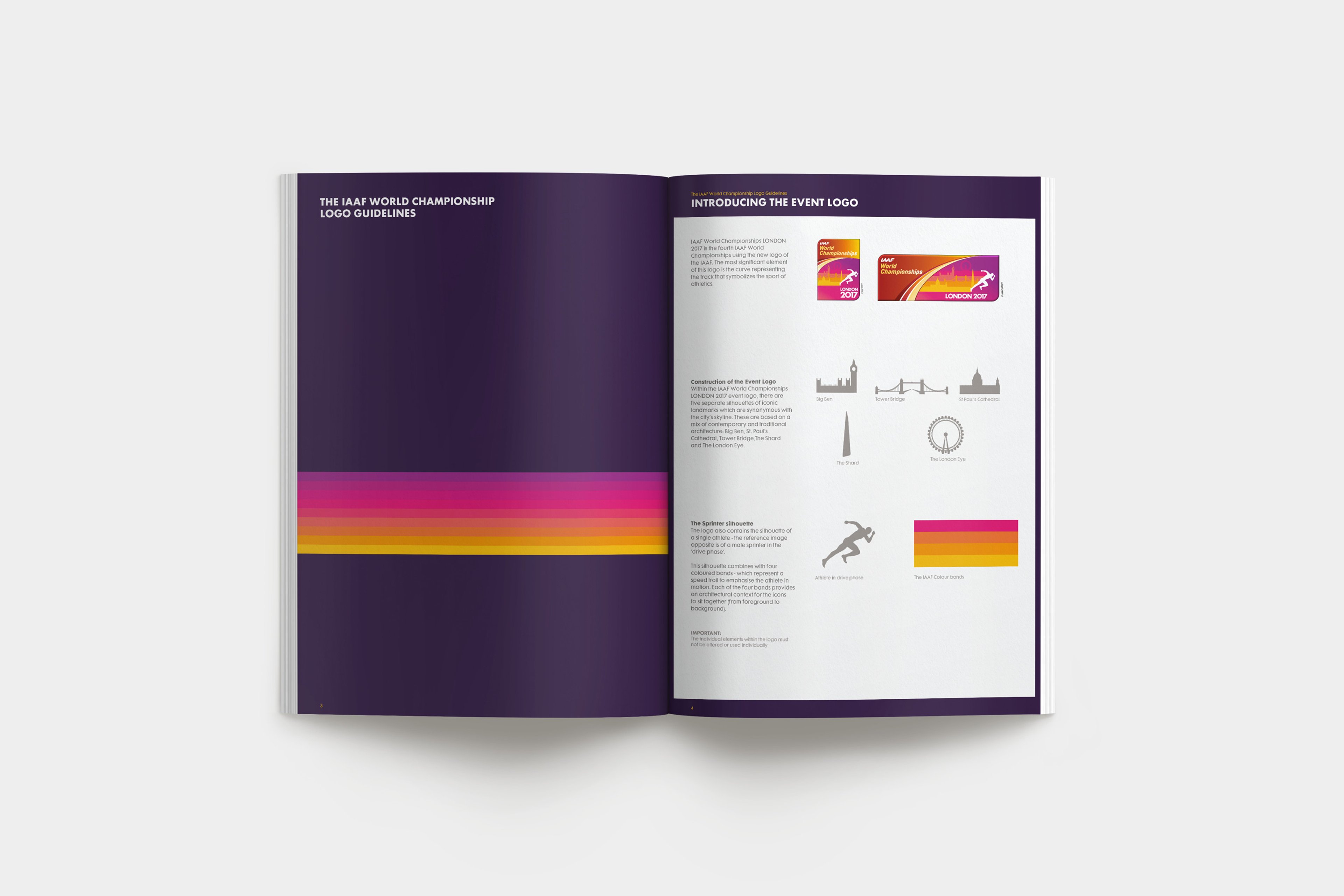 IAAF World Championships London brand guidlines