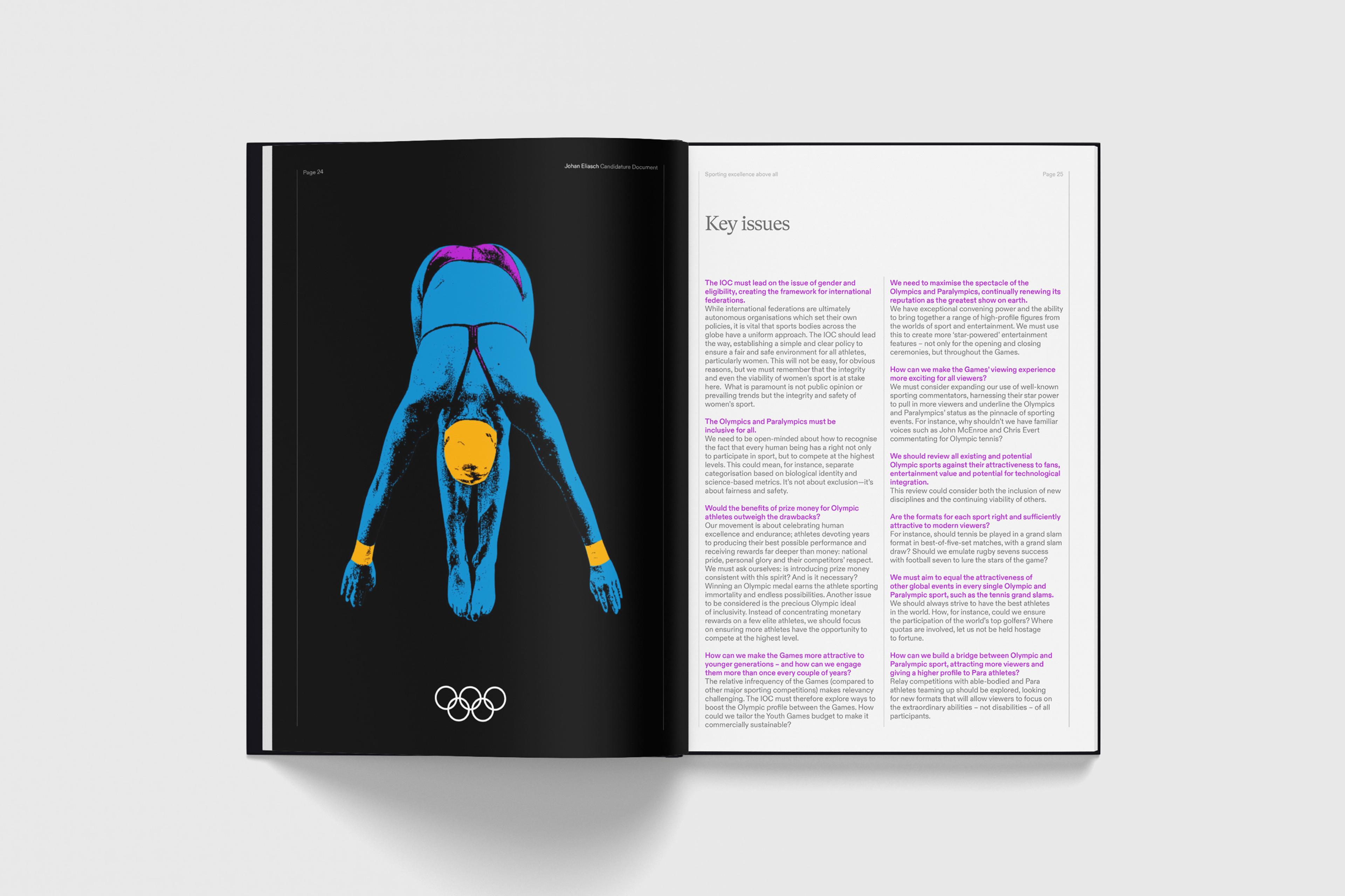Johan Eliasch IOC Presidency Manifesto