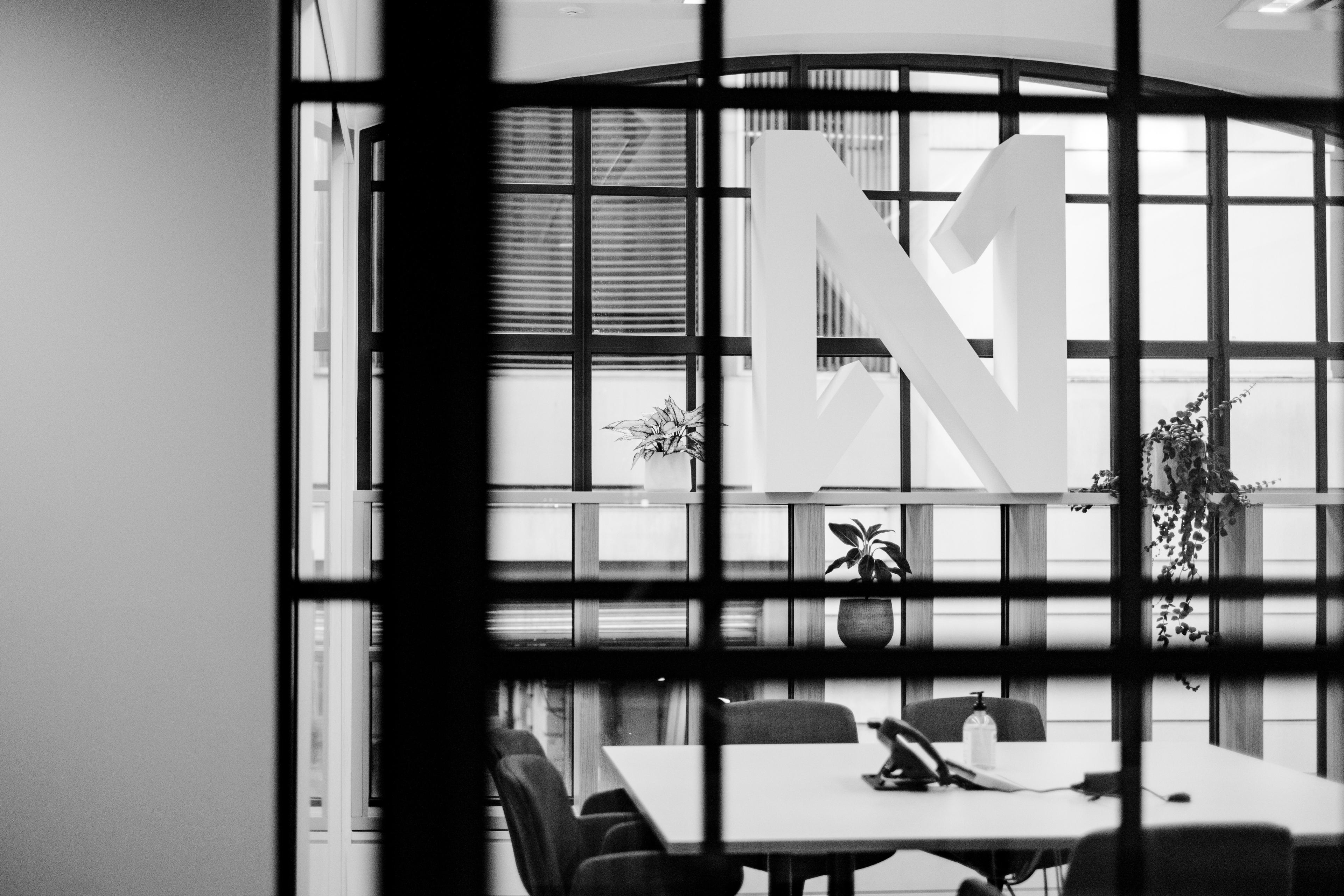 Northridge Law sign Northridge Law monogram sign