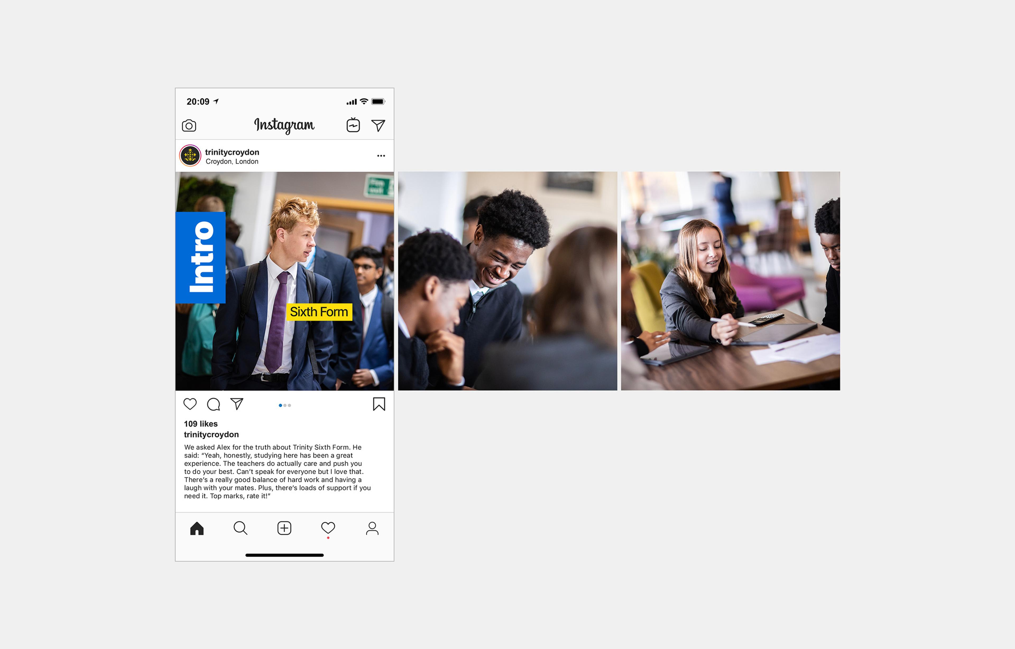 An Instagram Carousel