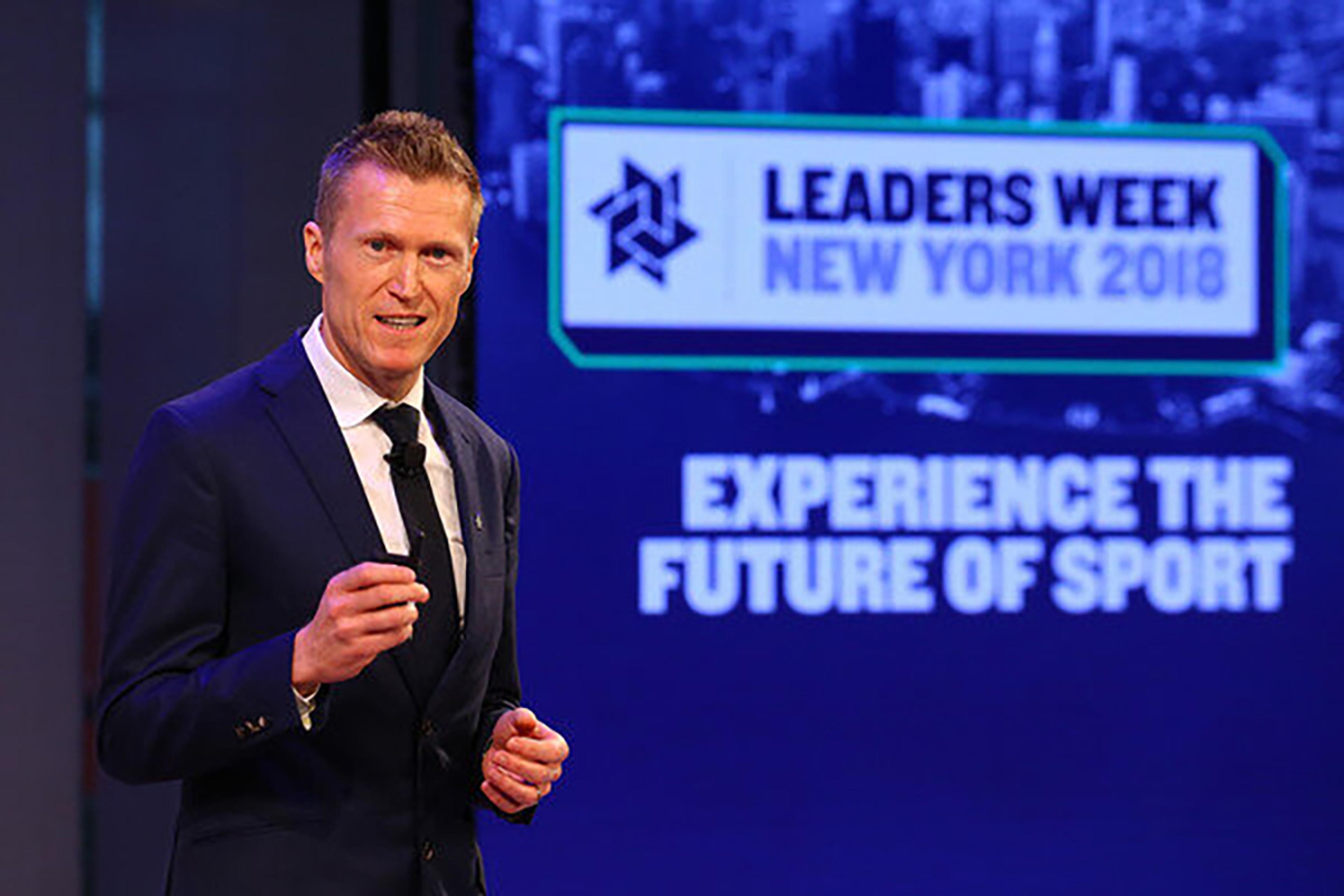 Speaker at Leaders Week 2018