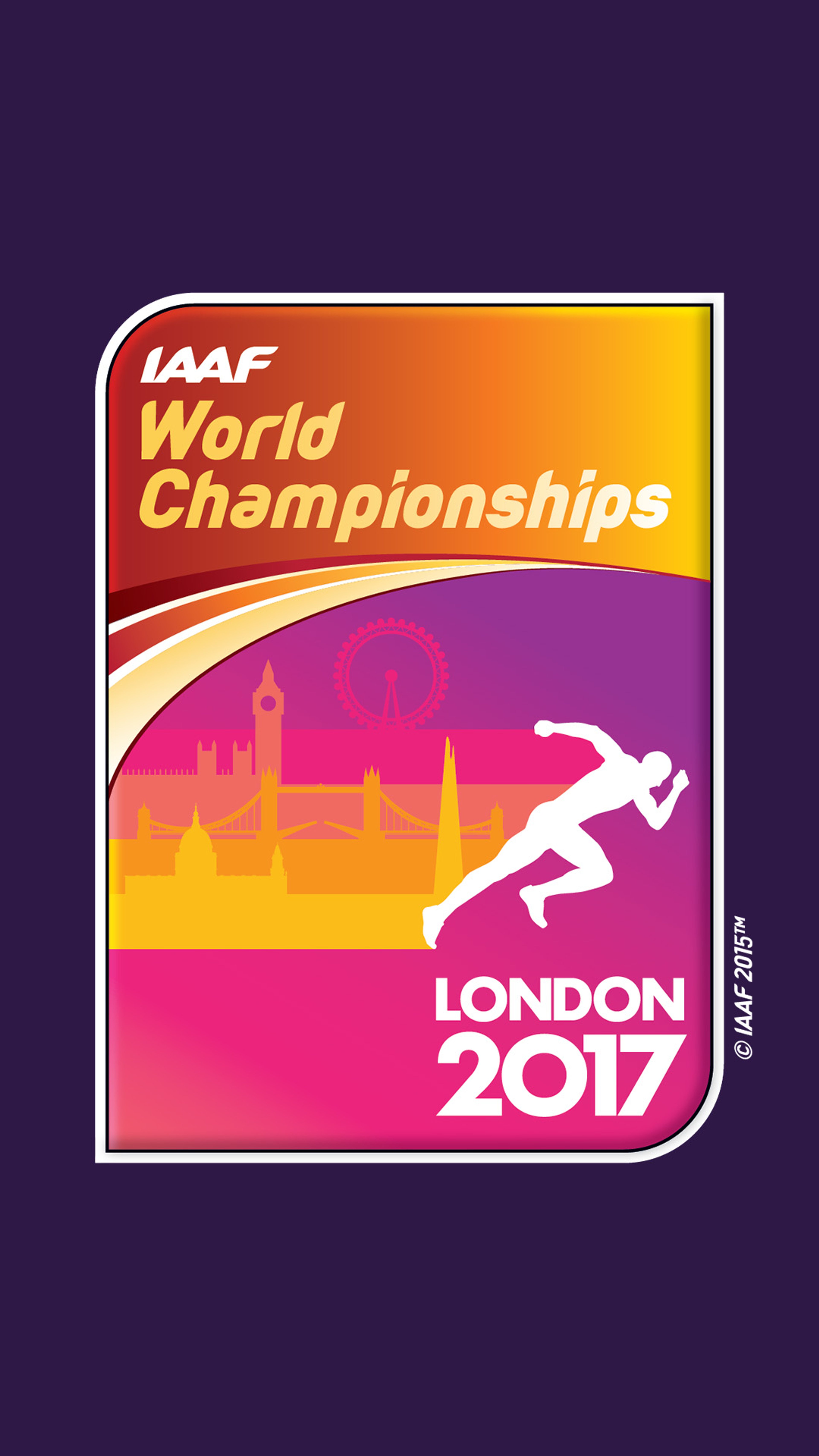 IAAF London 2017 Mobile Header