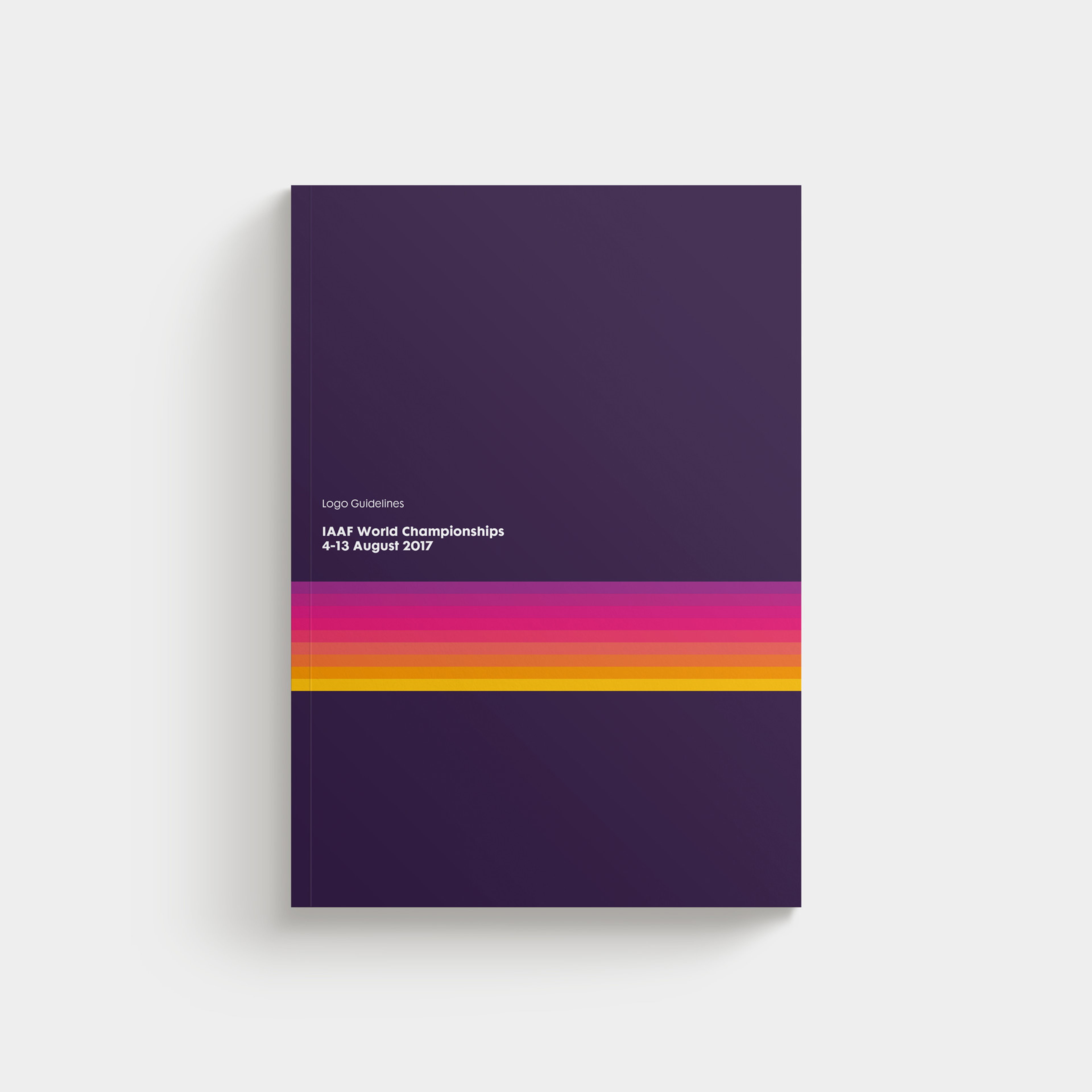 IAAF World Championships London guidelines IAAF World Championships London brand guidelines cover