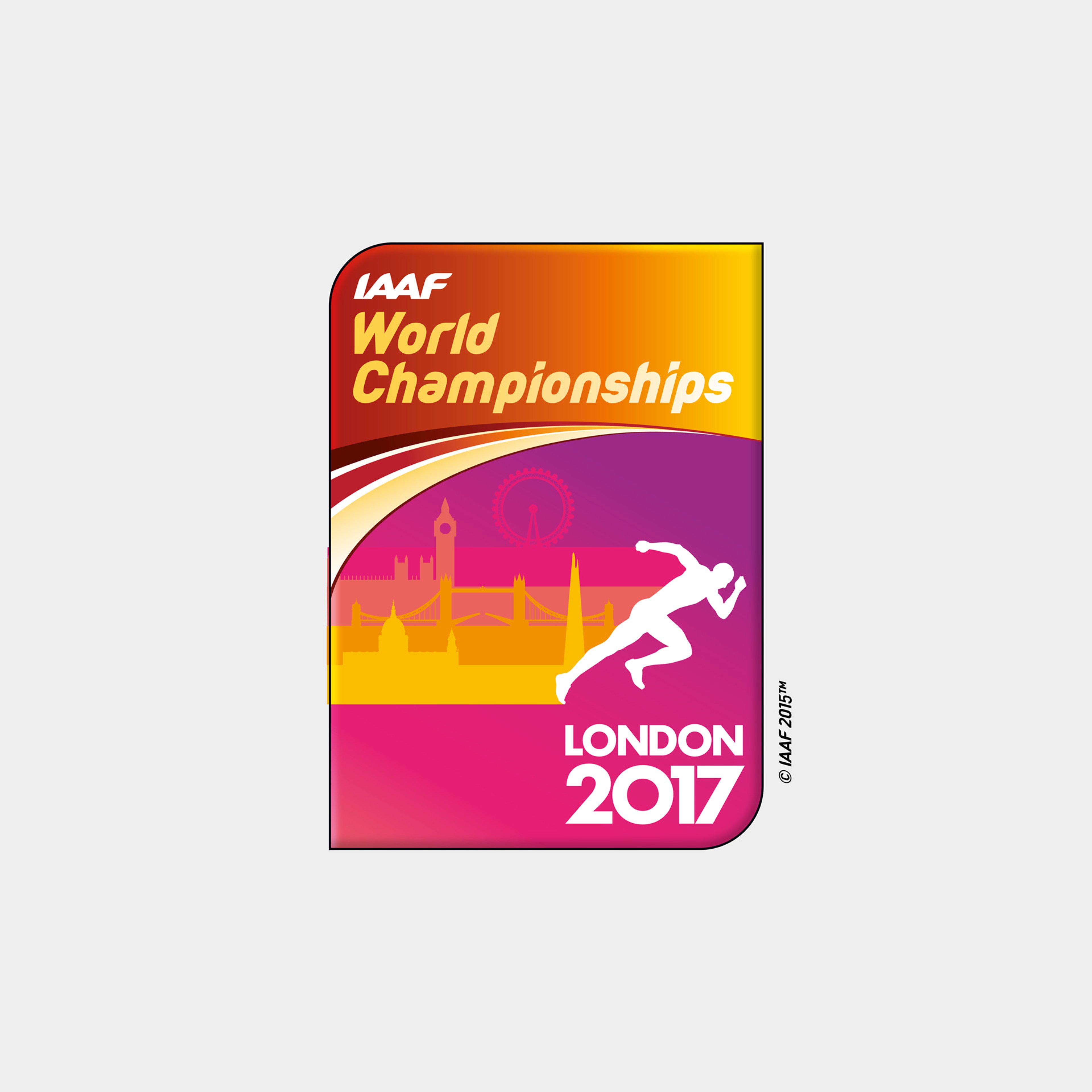 London 2017 logo IAAF World Championships London 2017 logo