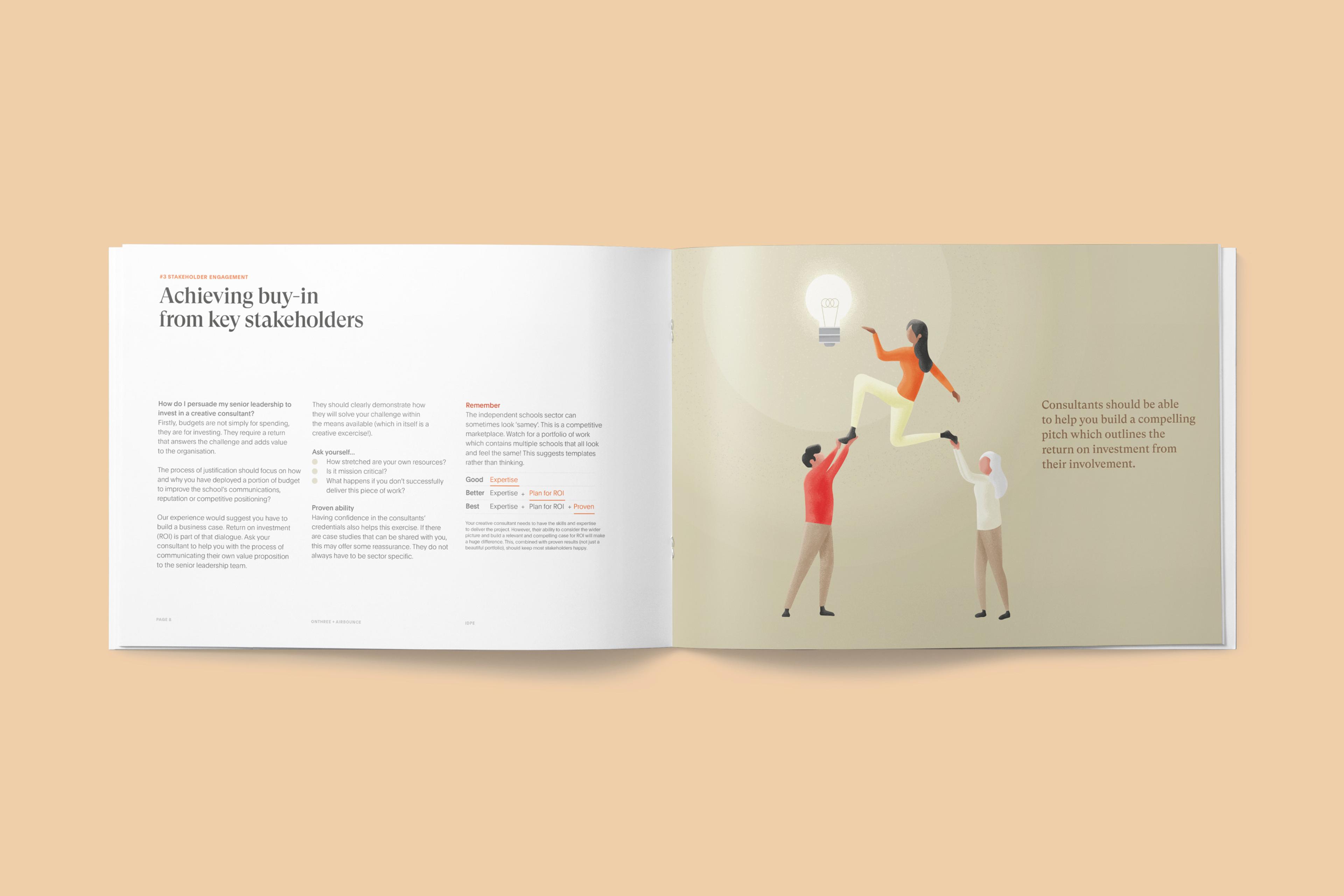 IDPE brochure spread