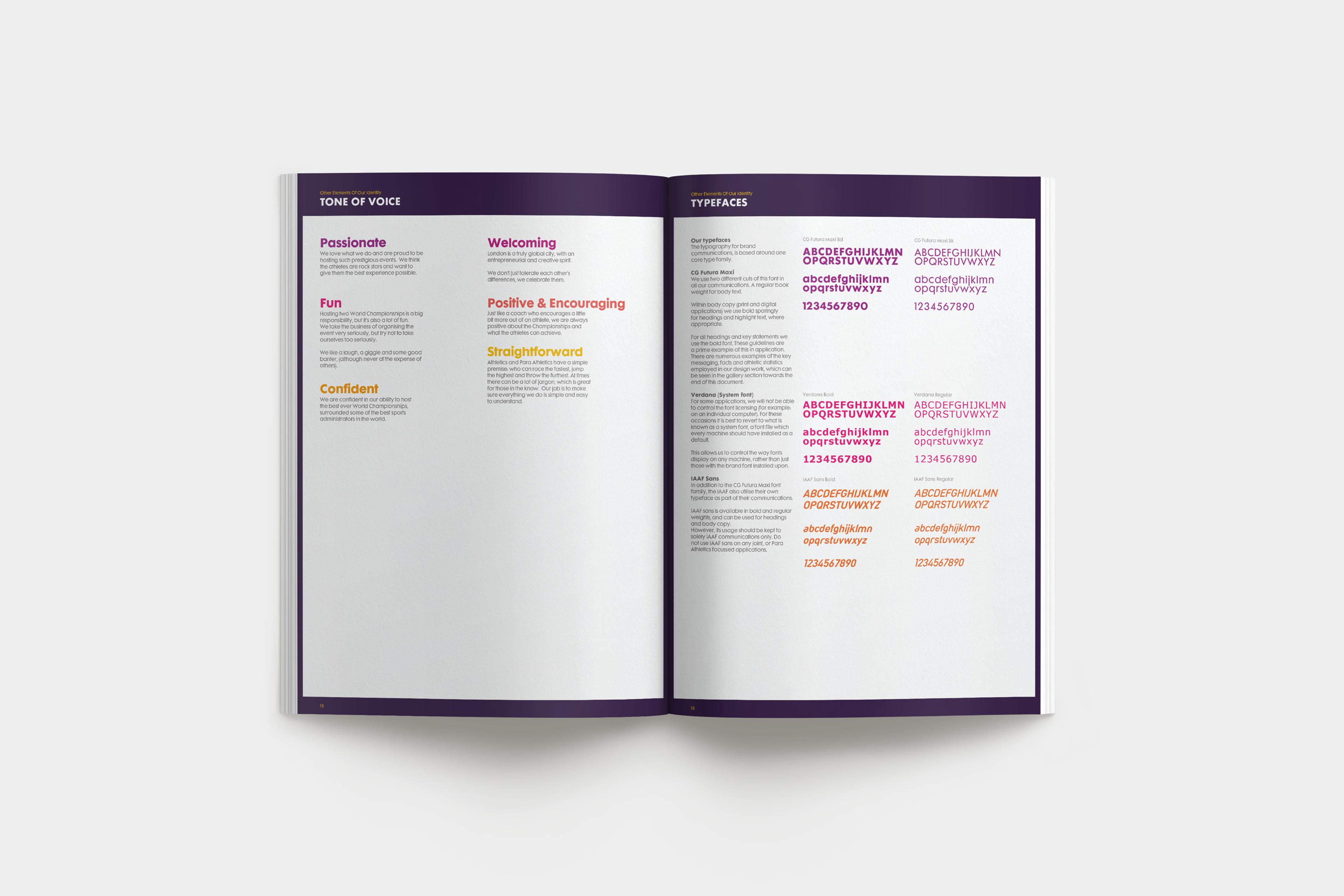 IAAF World Championships London guidelines IAAF World Championships London brand guidelines