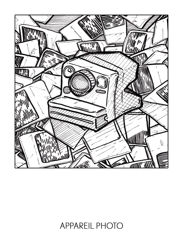 Inktober 2024, jour 26, Appareil photo
