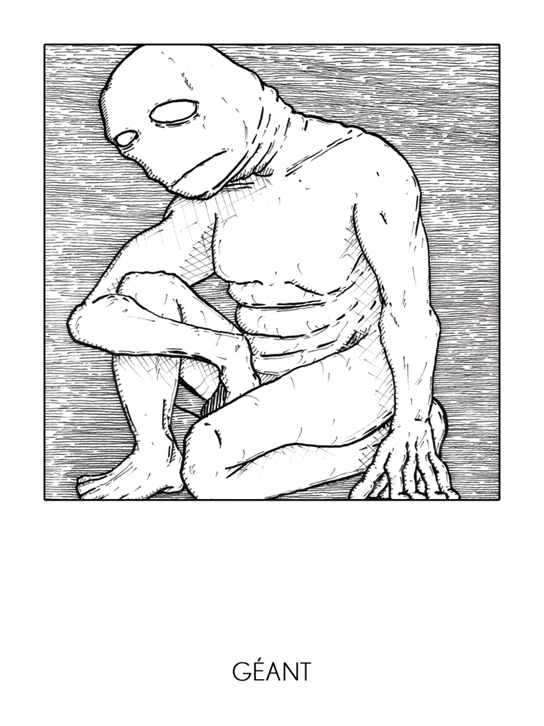 Inktober 2024, jour 28, Géant