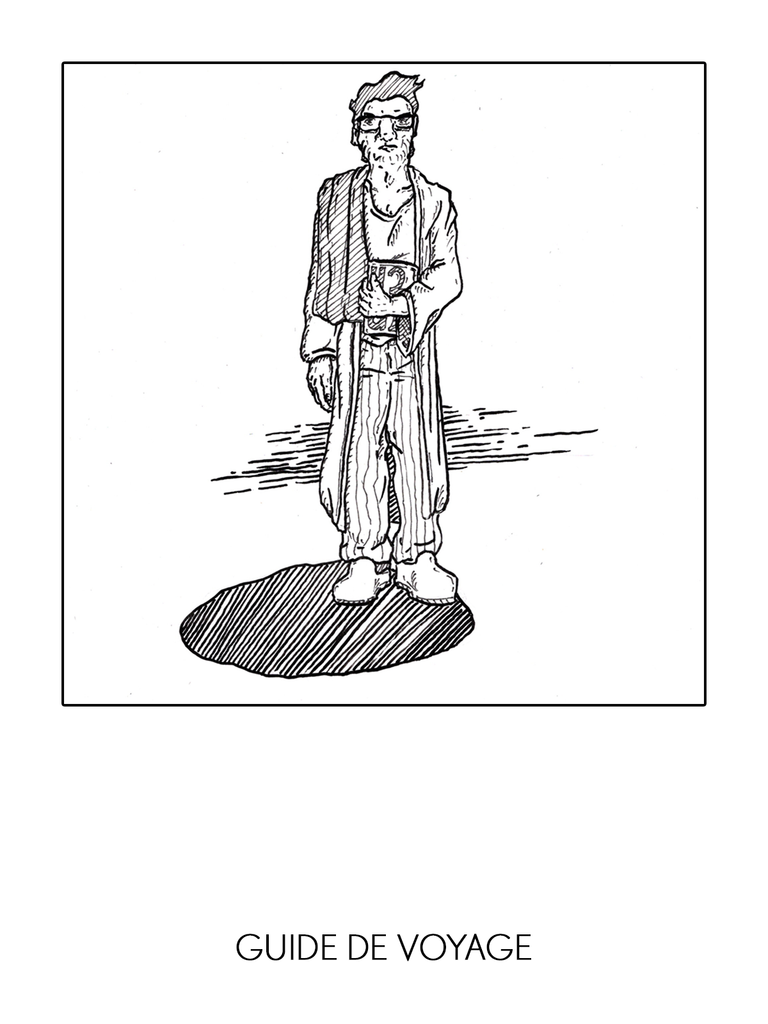 Inktober 2024, jour 15, Guide de voyage