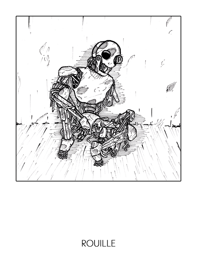 Inktober 2024, Jour 23, Rouille