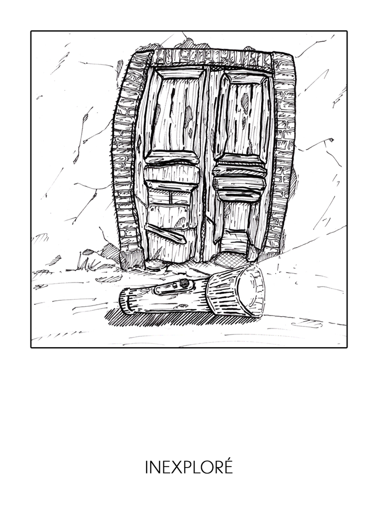 Inktober 2024, jour 20, Inexploré