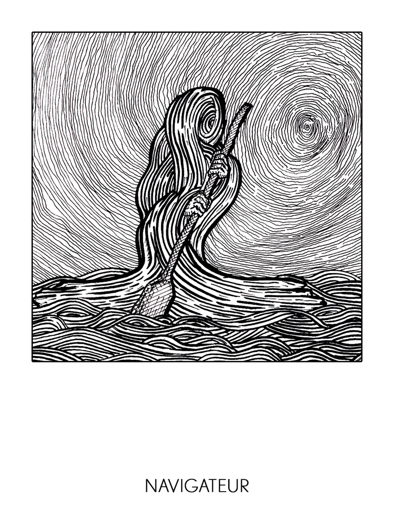 Inktober 2024, jour 29, Navigateur