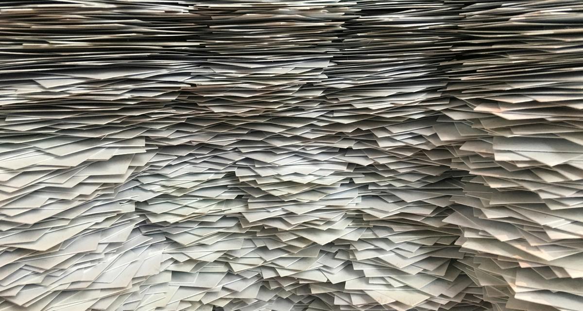 Photo of pile of papers