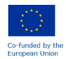 EU-logo, Co-funded by the European Union
