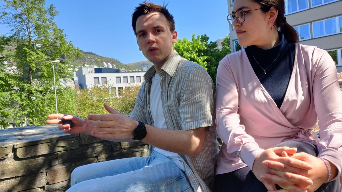 Lars Bysheim og Maya Robbestad