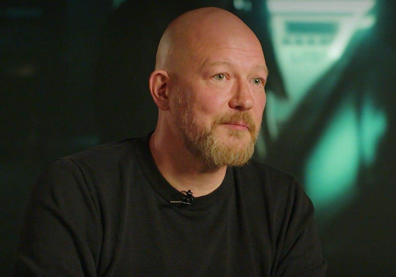 Nærbilde av ansiktet til en mann.