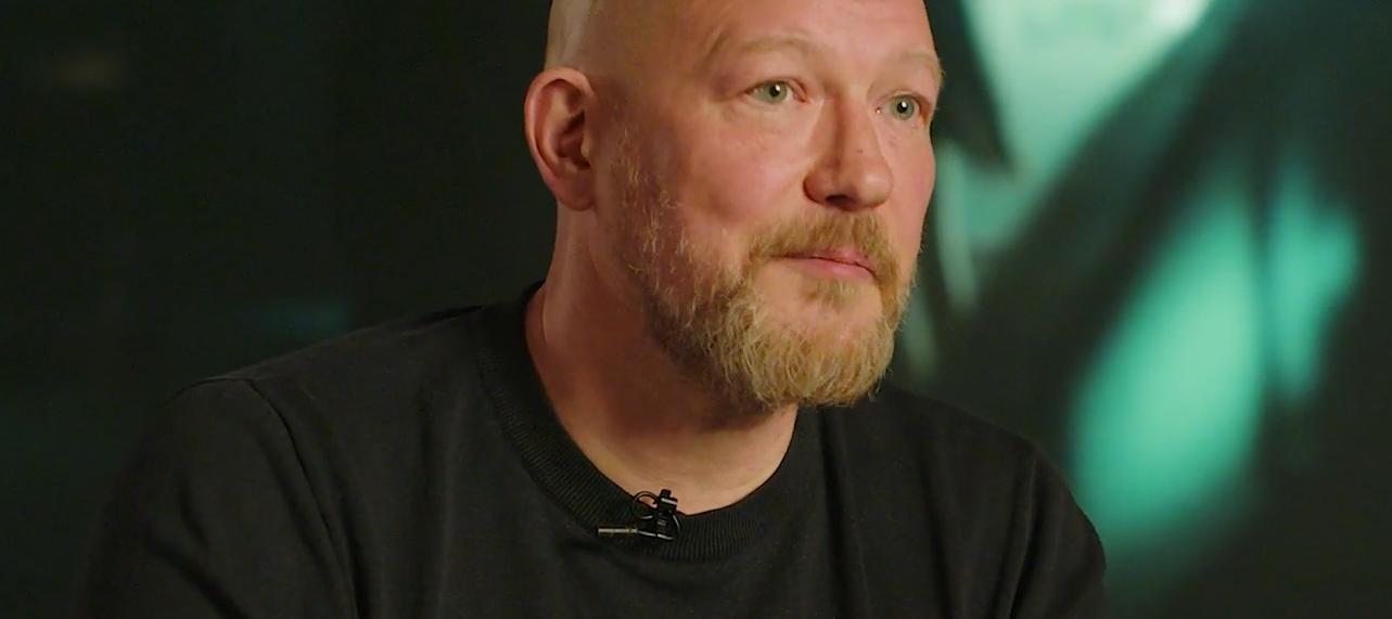 Nærbilde av ansiktet til en mann.