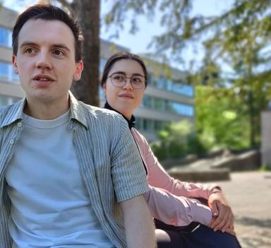 Lars Bysheim og Maya Robbestad