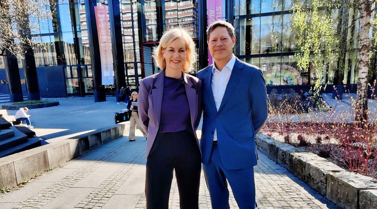 Sigrun Aasland og Sveinung Skule