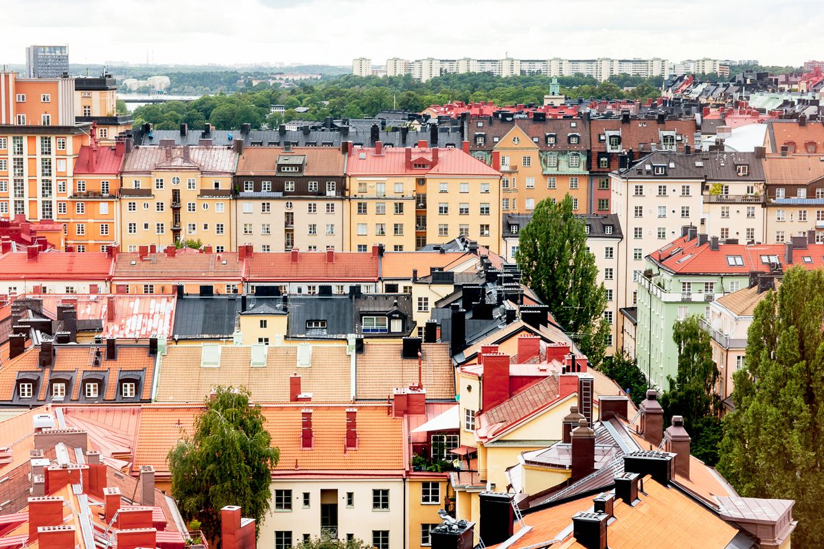 Bild av lägenheter i Oslo.
