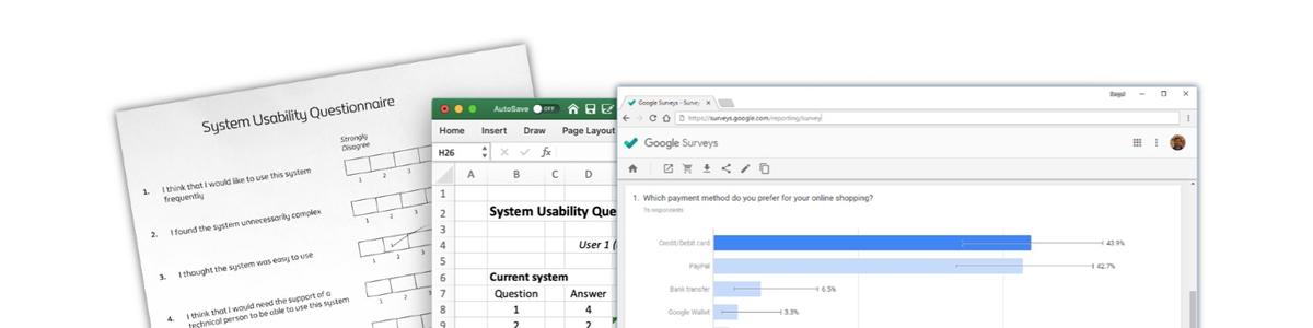 Skjermdump av forskjellige programmer