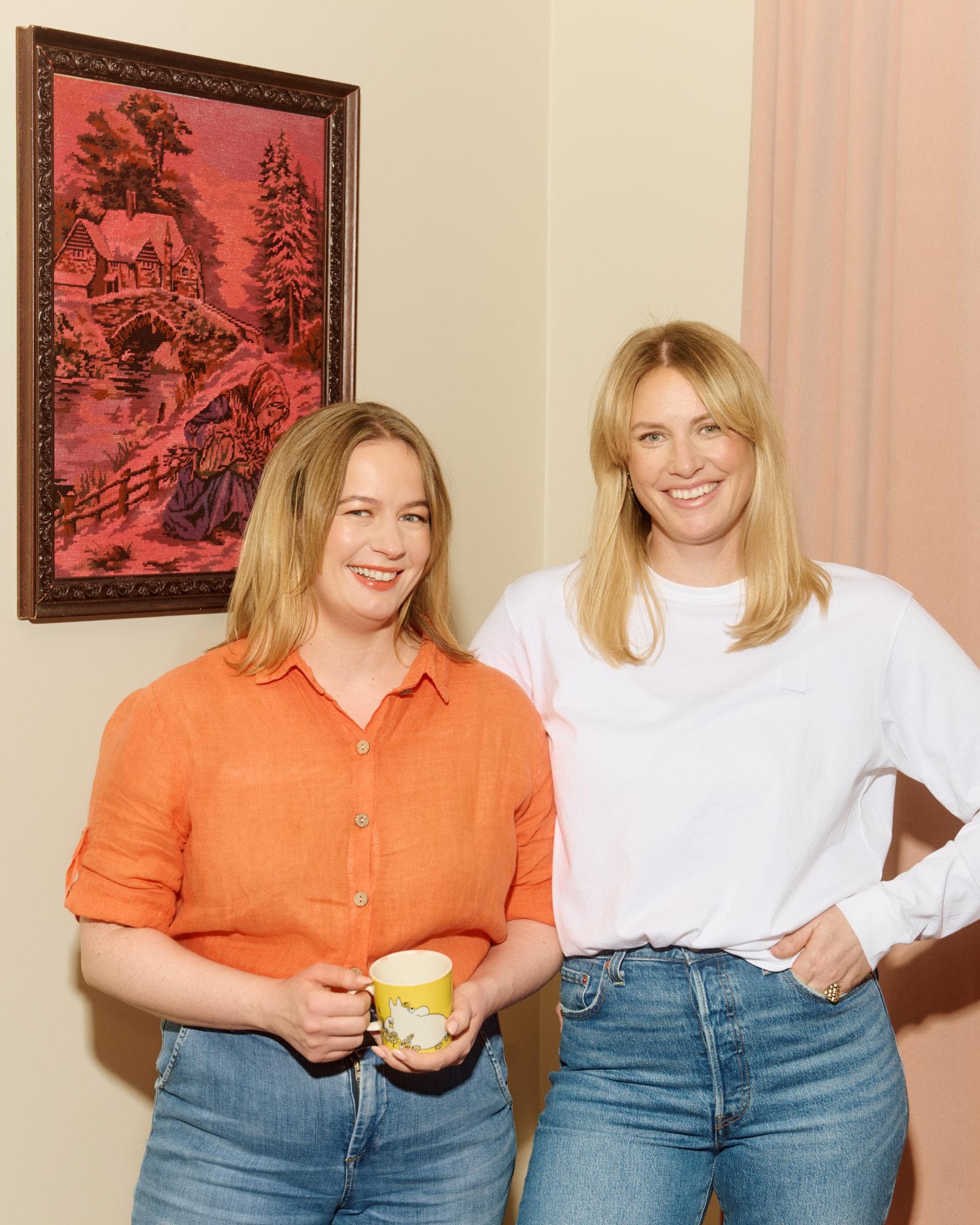 Synnøve Sagafos og Marte Brennbakken