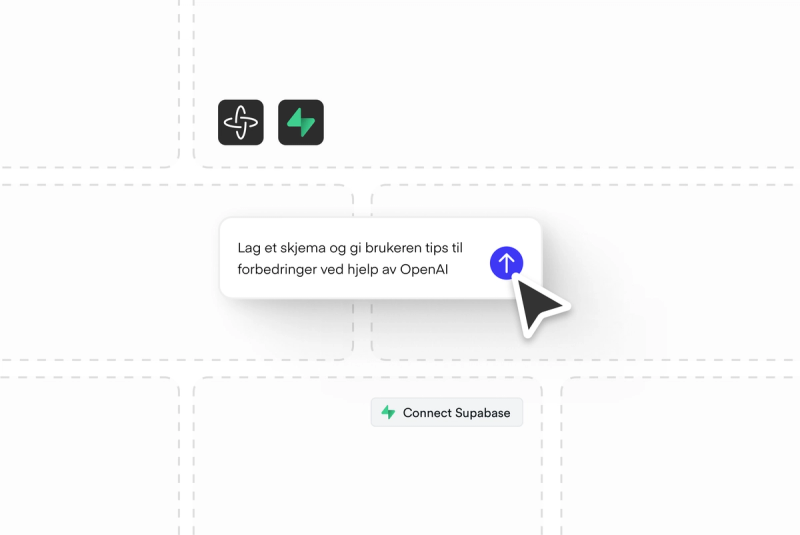 Mockup av elementer til Figma Make