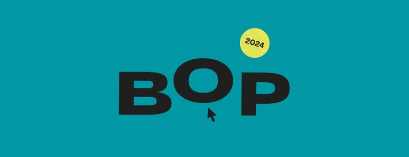 Logo for BOP 2024