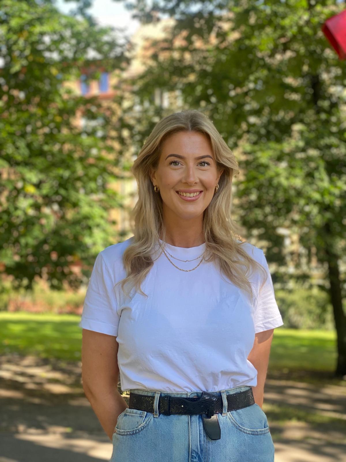 Caroline Ramsal er ny grafisk designer i Tise