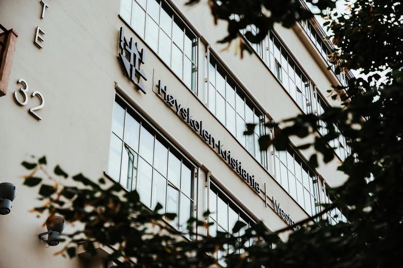 Fasasen til et av Kristiania sine bygg