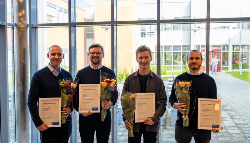 Fire menn ved universitetet NTNU