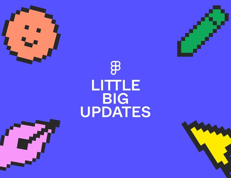 Figmalogo og "Little Big Updates"