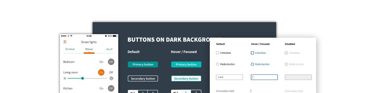 Skjermdump fra designsystem.