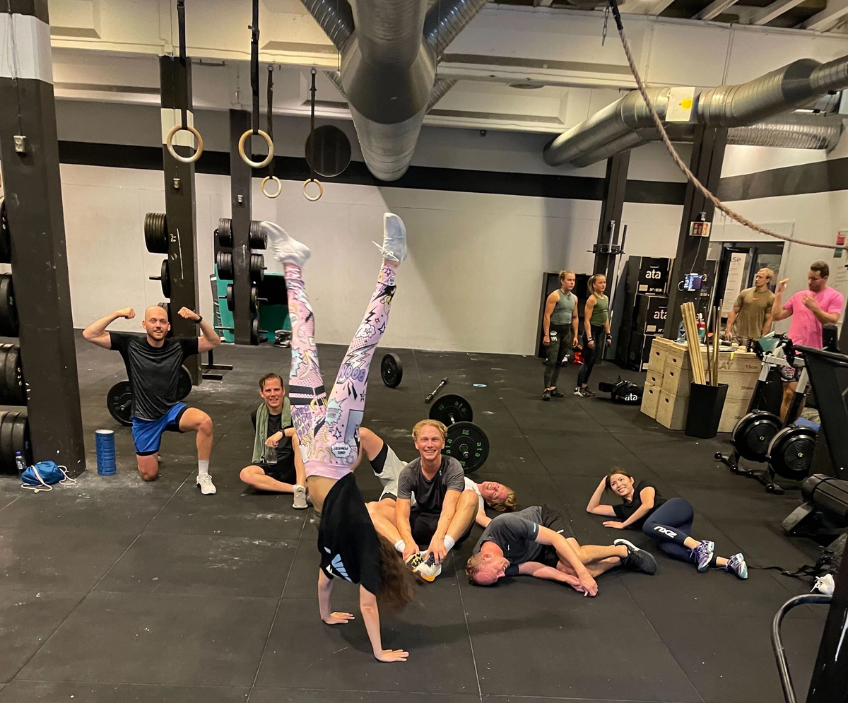Bookis-teamet på crossfit