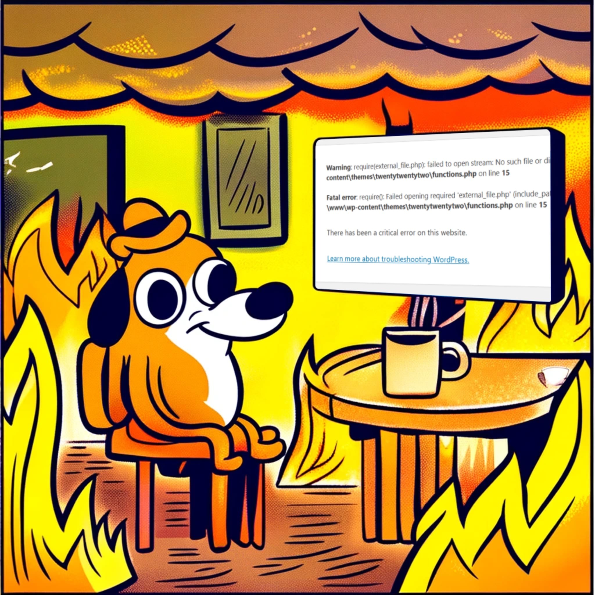 A dog who's soul has left his body at 5:02pm